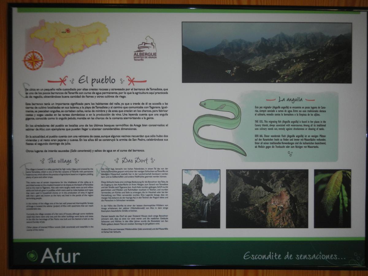 Albergue Montes De Anaga El Bailadero Ngoại thất bức ảnh